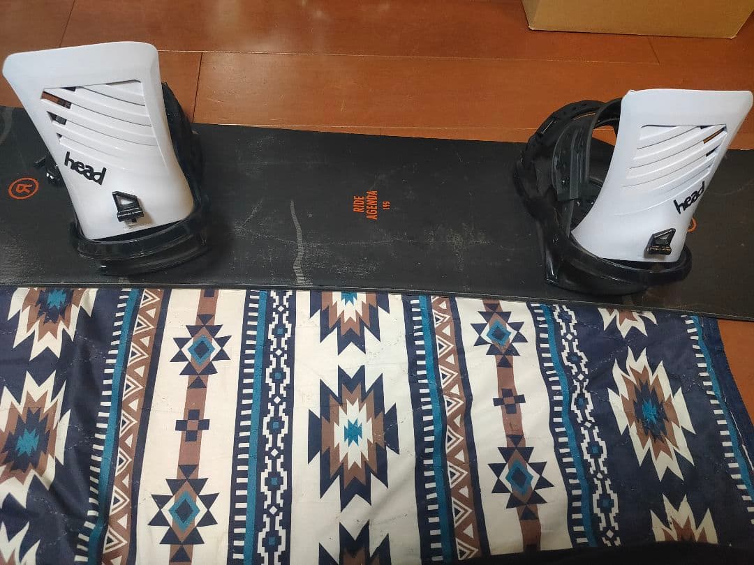 Ride agenda 149 スノーボード ビンディング2点セット 20-21