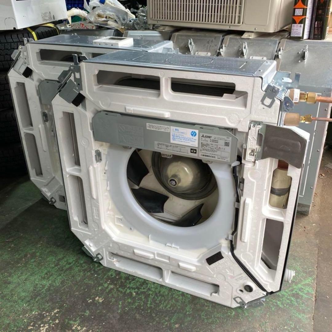 激安引取限定！三菱 2023年6馬力 同時ツイン4方向 天カセ 業務用エアコン