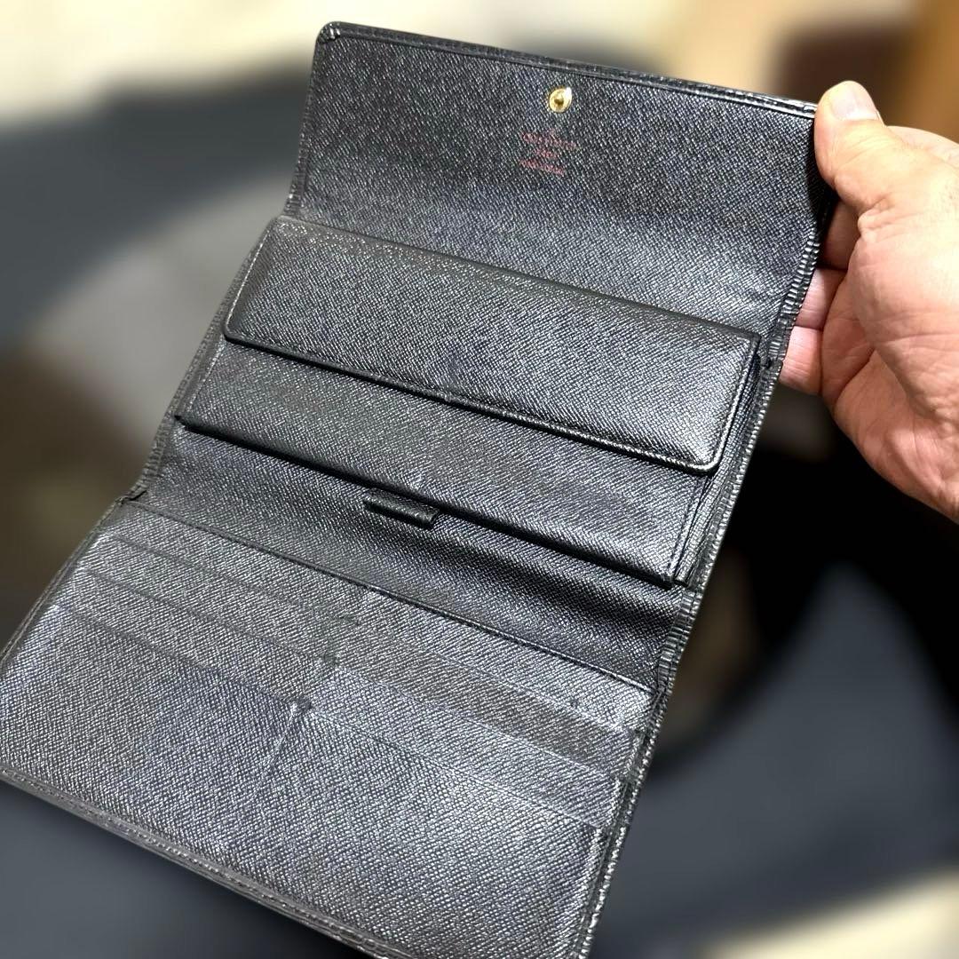 ⑩☆美品☆エピ♪ポルトトレゾール インターナショナル ♪三つ折り長財布