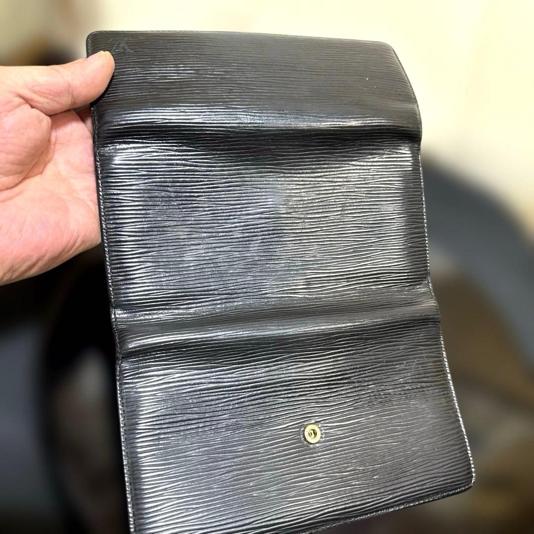 ⑩☆美品☆エピ♪ポルトトレゾール インターナショナル ♪三つ折り長財布