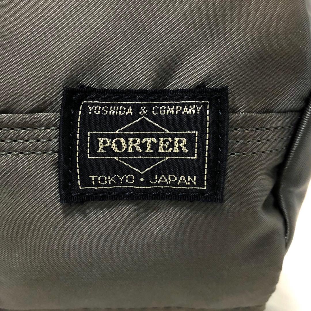 人気✨美品 ポーター タンカー ダッフル ドラム ミニボストンバッグS グレー