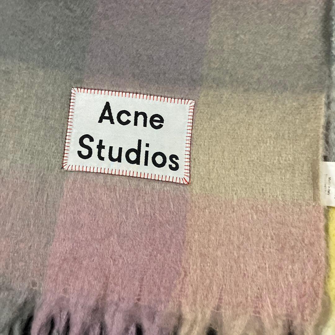 Xmas SALE！！Acne Studios チェック柄マフラー　2本セット