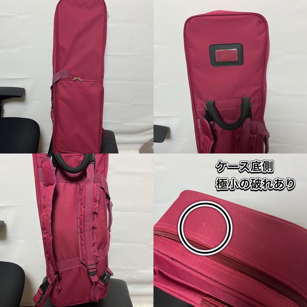 【ウィッスキー様】沖縄三線 人工皮 本体＋ケース＋教本付