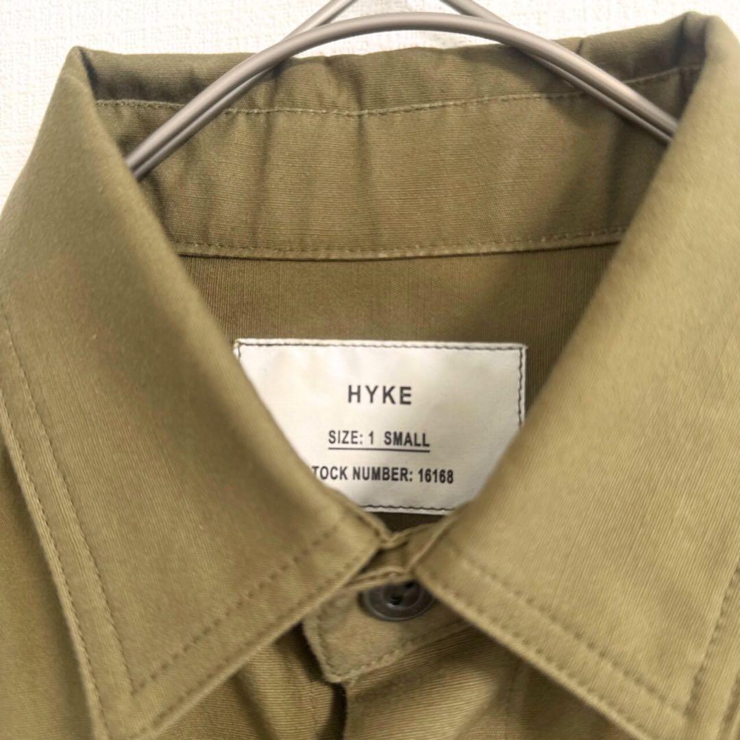 HYKE 2023 WEATHER OVERALL オールインワン カーキ