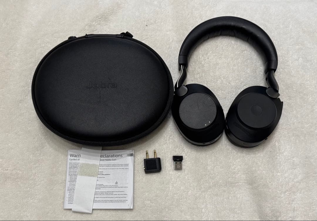 jabra evolve2 85 ワイヤレスヘッドホン　ブラック