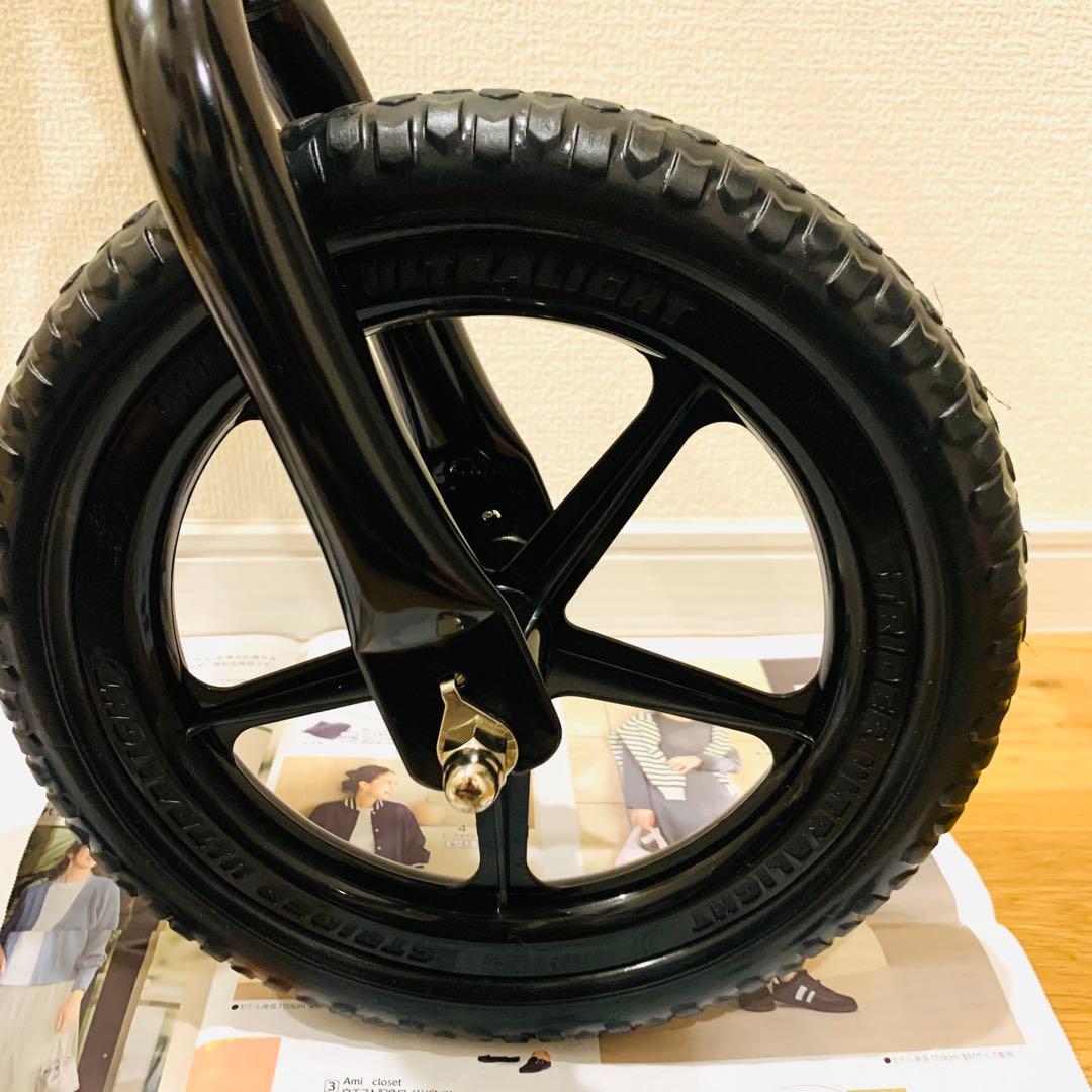 【極美品】STRIDER スポーツモデル 12インチ キッズバイク イエロー