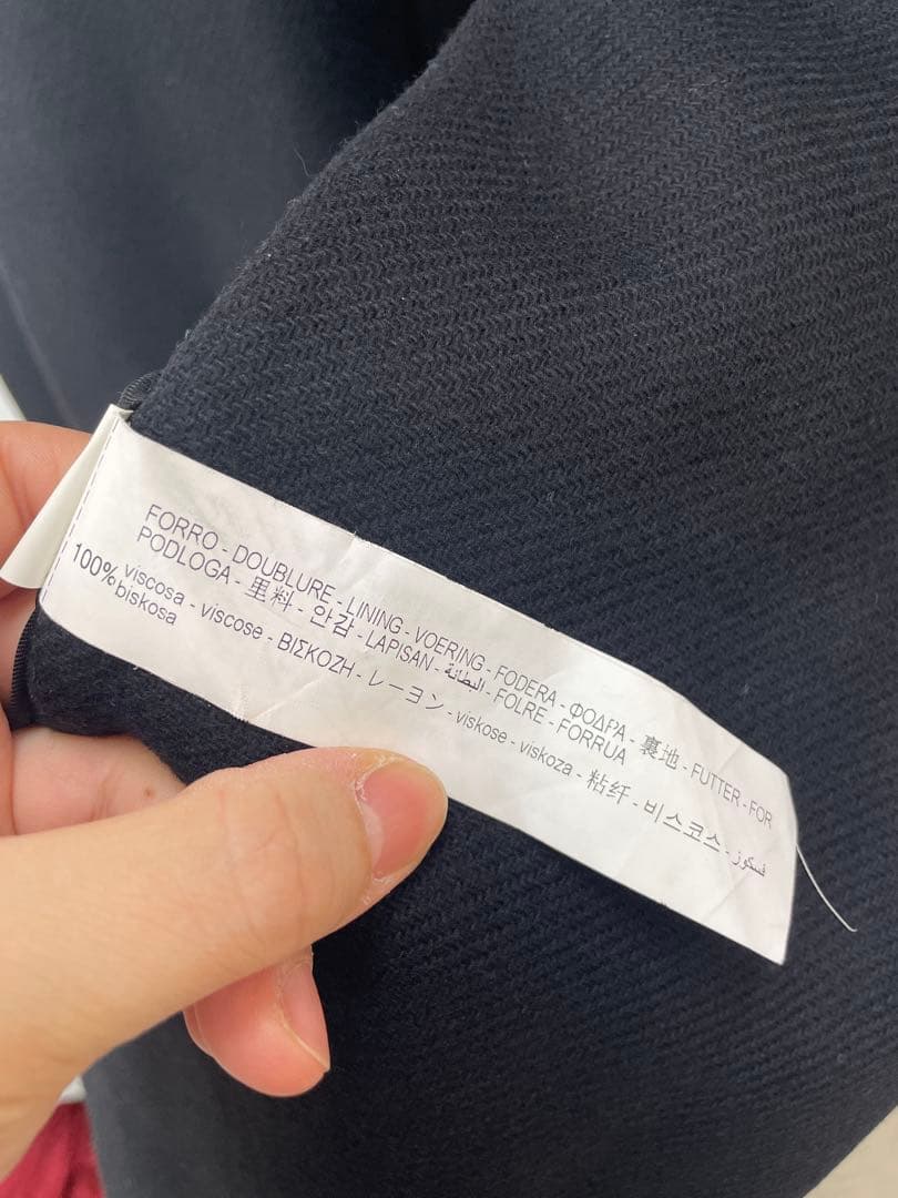 ⑥大人気　ザラ　MANTECO ケープコート　マント　ポンチョ　黒　Lサイズ