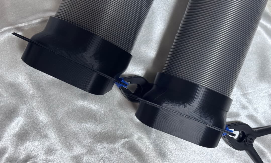 エコフローEcoFlow WAVE2,3専用ダクト取付用パーツ 運転席ドア用