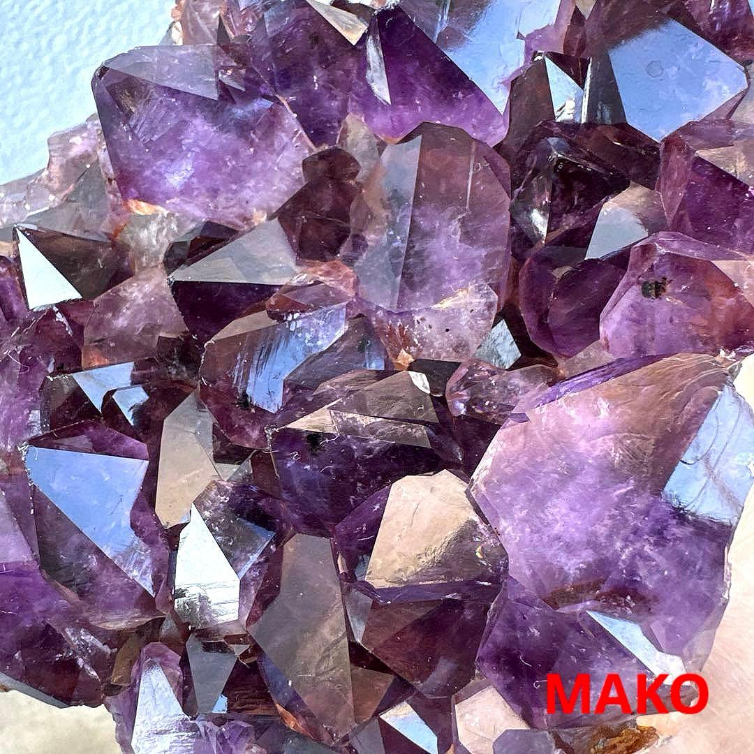 M1889☆アメジストクラスター1.5Kg☆ブラジル産☆天然石☆N60106-B