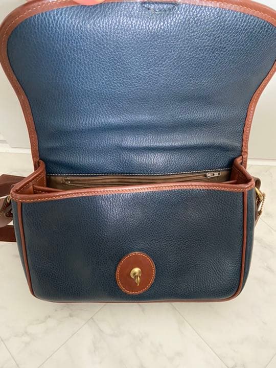 ショルダーバッグ　オールドコーチ　ネイビー