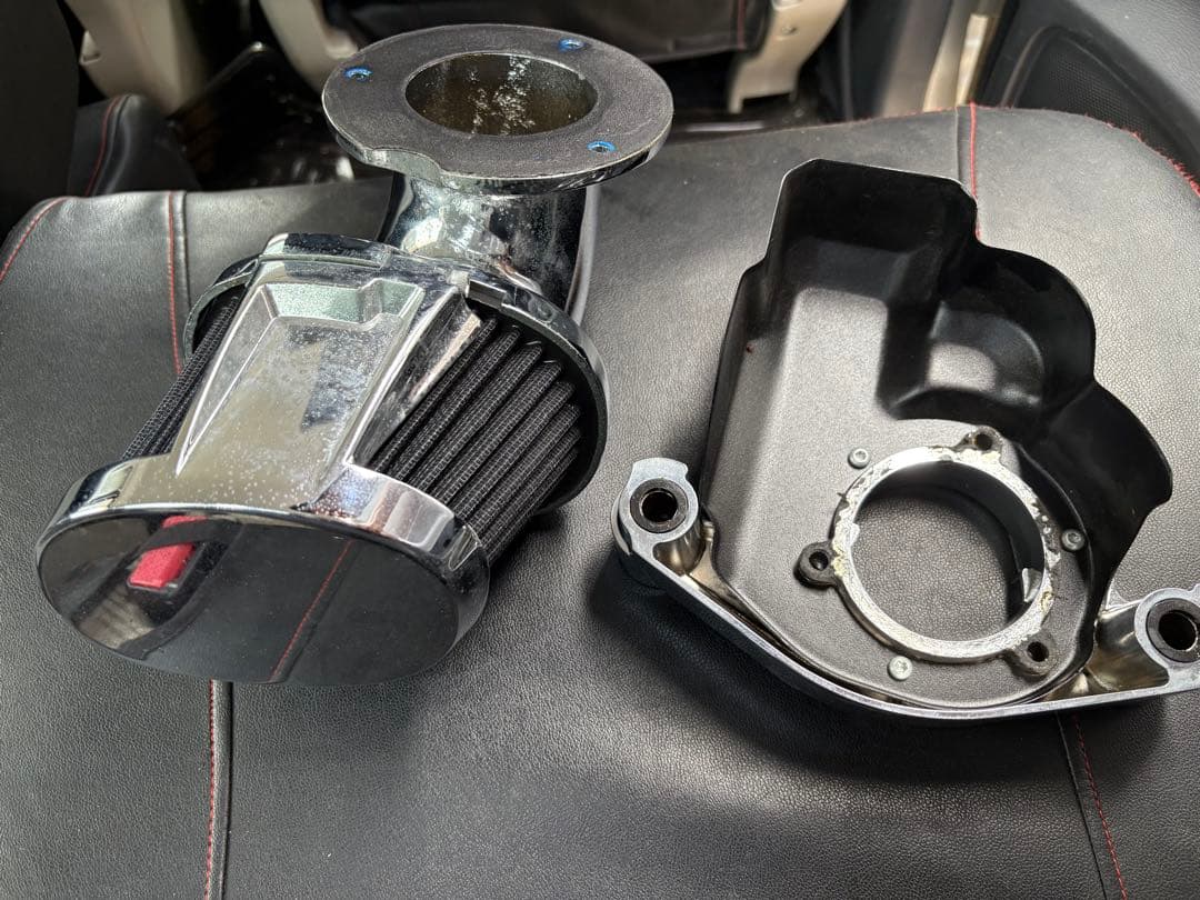 117 エアクリーナー クローム仕上げ