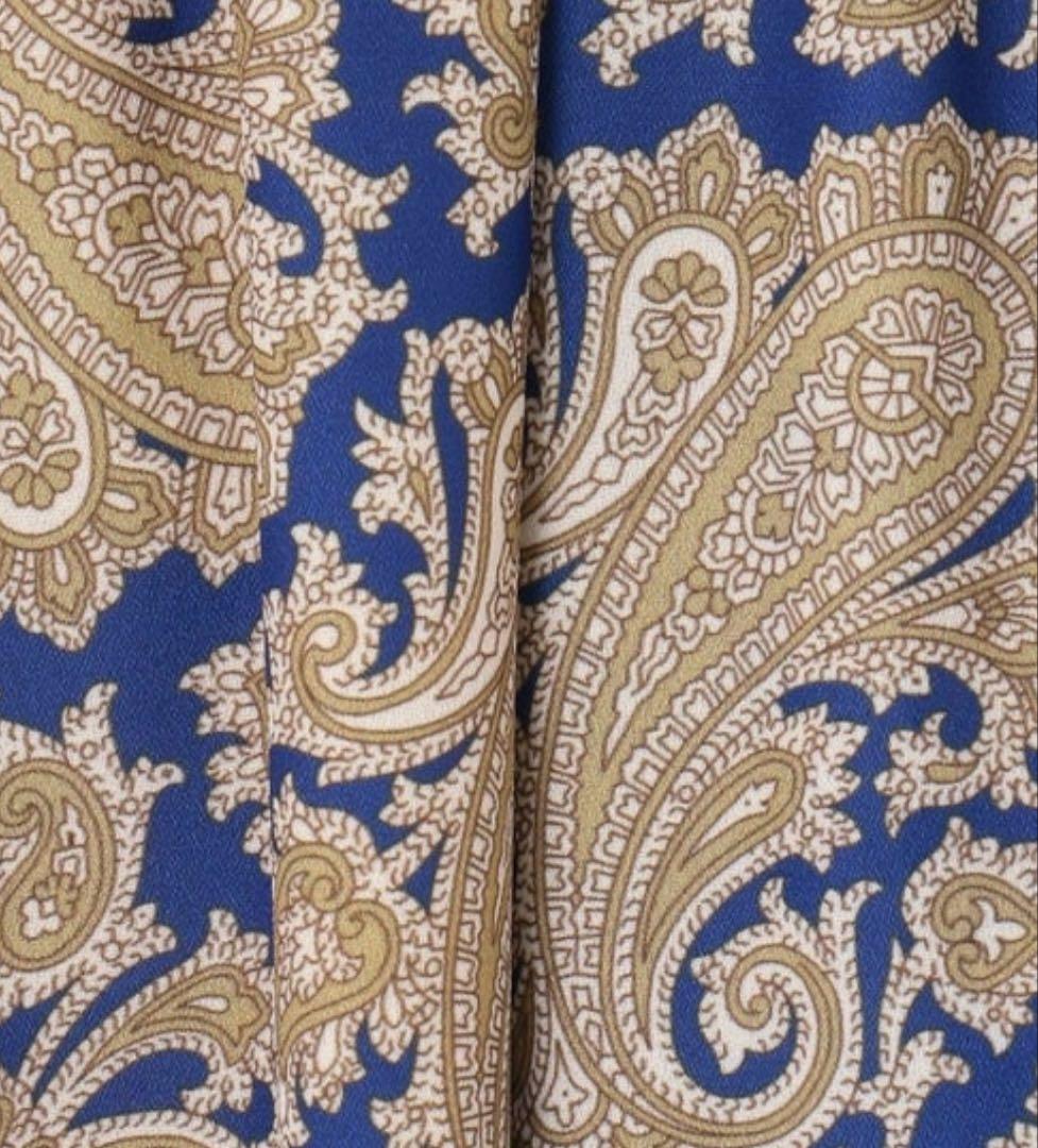 23区Ratti ヴィンテージペイズリー柄ワンピース 38