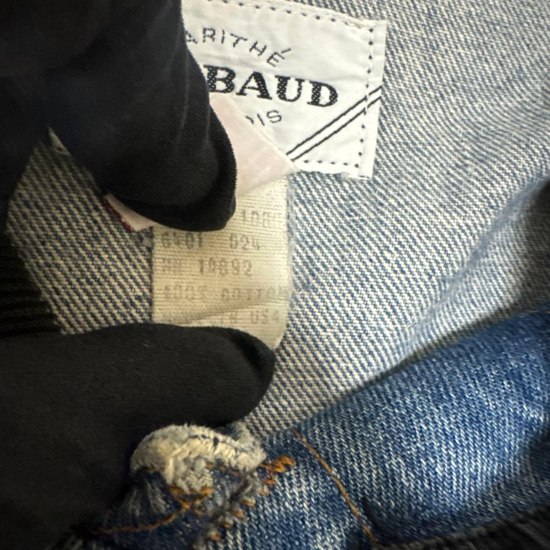 90s MARITHE FRANCOIS GIRBAUD デニムジャケット　L