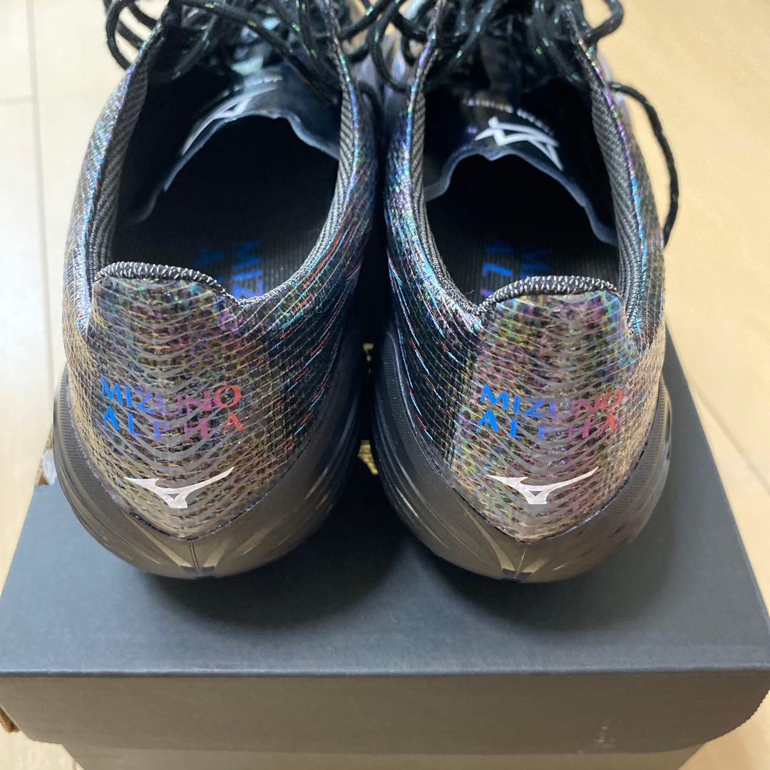 ★新品未使用・送料無料 ミズノ アルファ ジャパン 26cm ブラック★