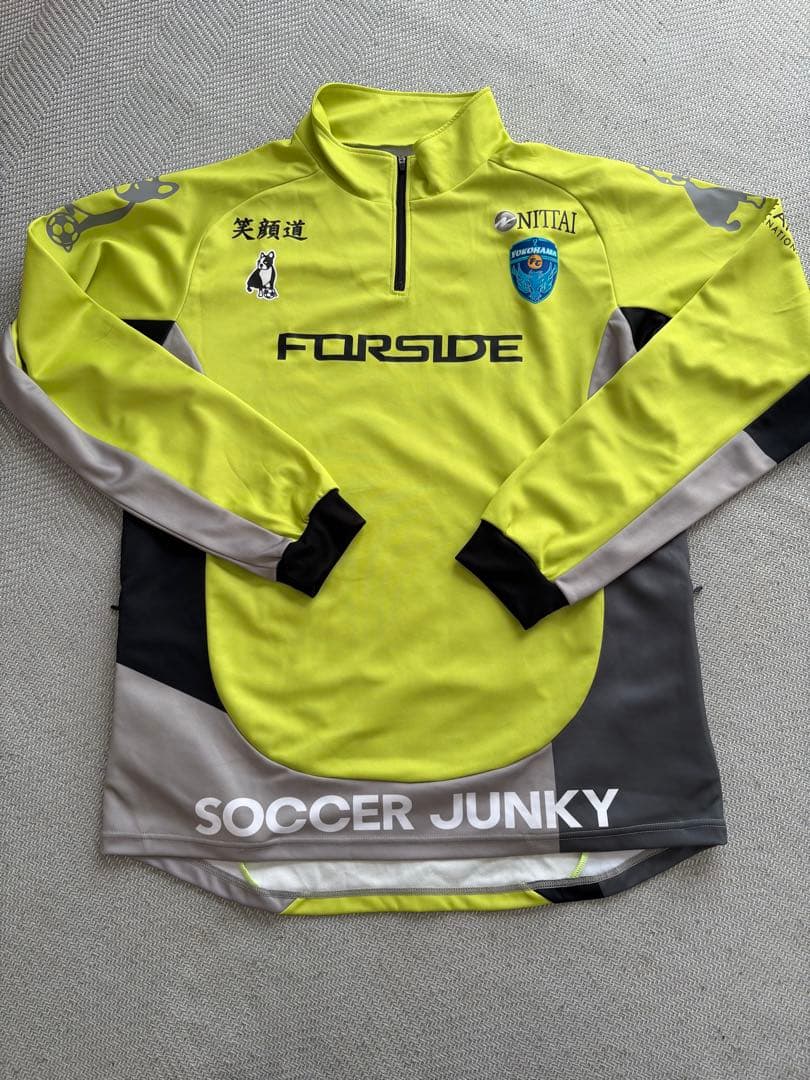 横浜FC プロ支給 トレーニングウェア