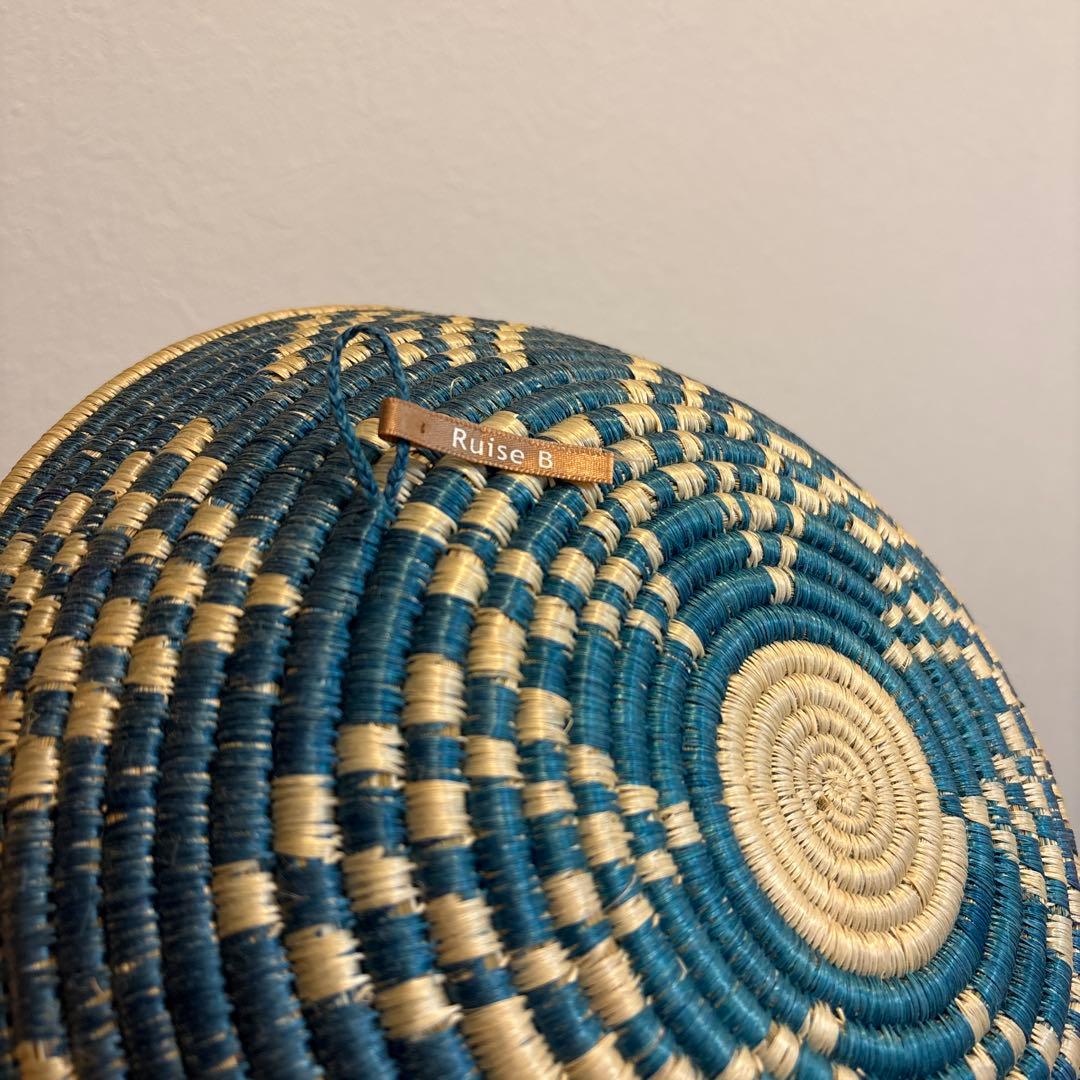 カゴアミドリ Ruise B ルワンダ バスケット　空と太陽　2点おまとめ