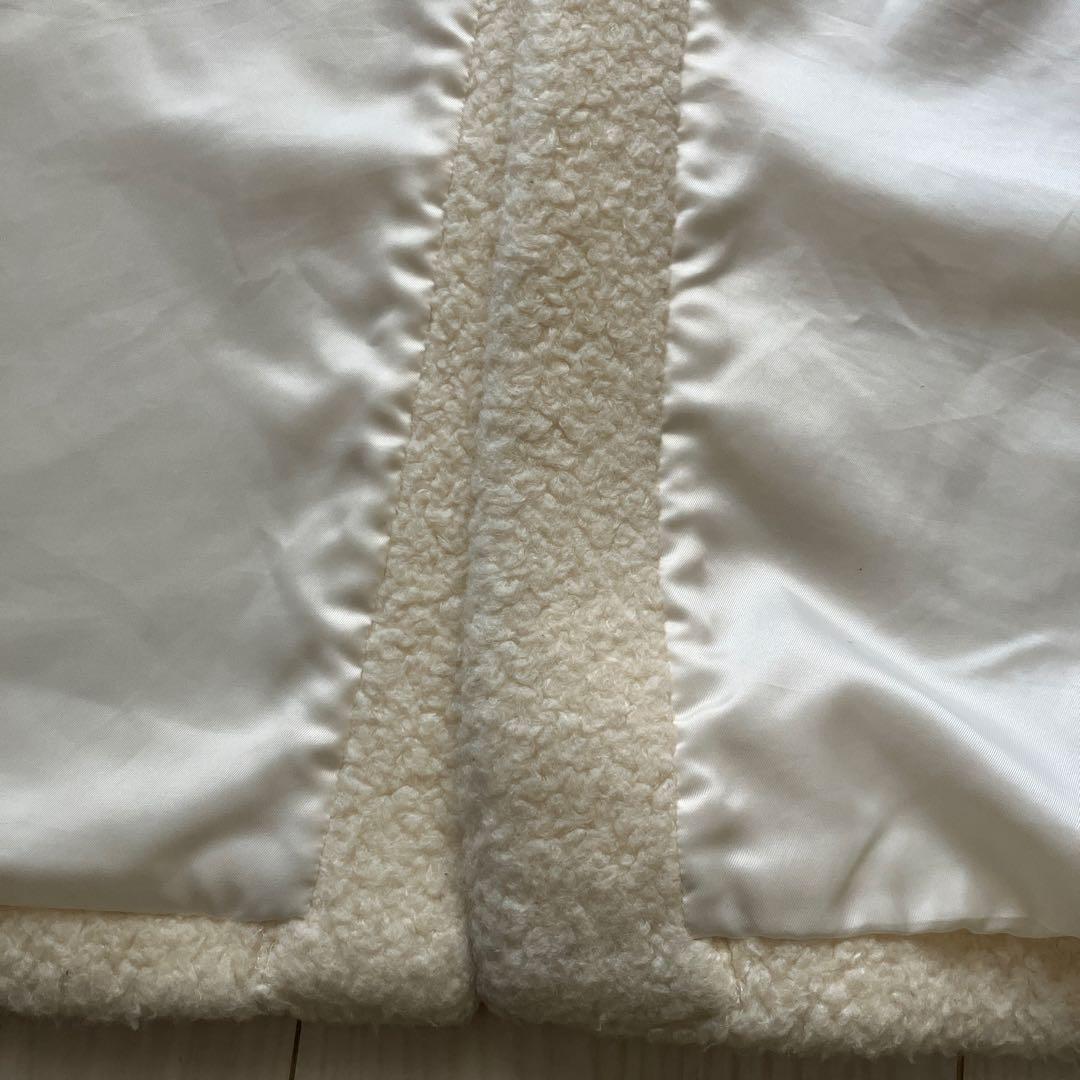 BORDERS at BALCON パフスリーブ ボア コート 36