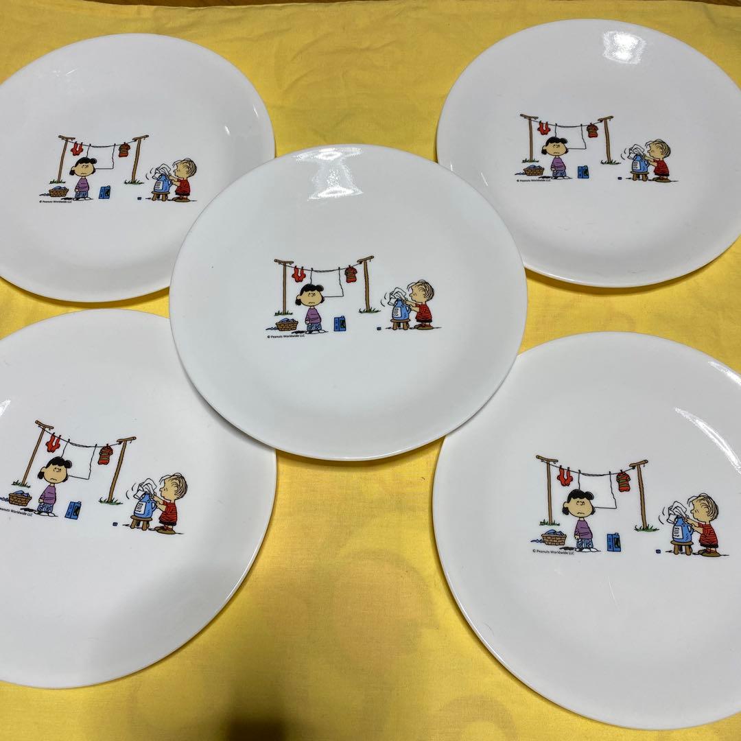 コレール スヌーピー 5枚セット