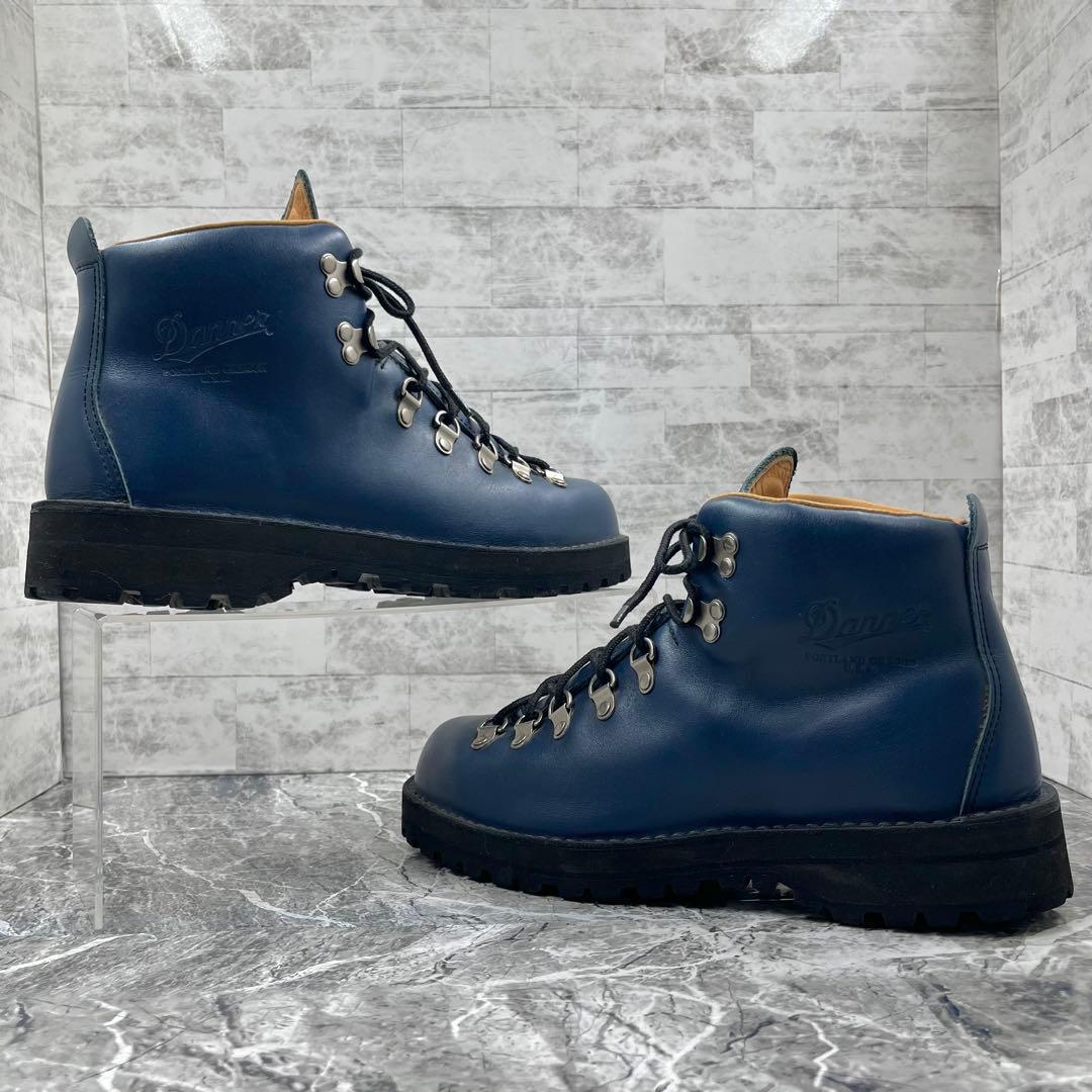 【レア】 ダナー マウンテンライト US8 ネイビー 300足限定 ブーツ 希少
