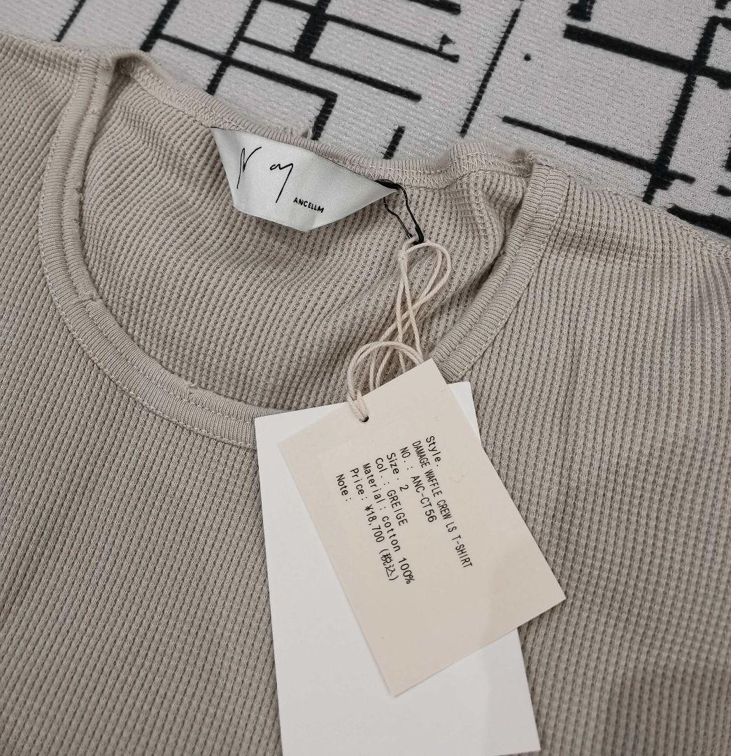 ANCELLM ガーデン トップス カットソー Tシャツ ２