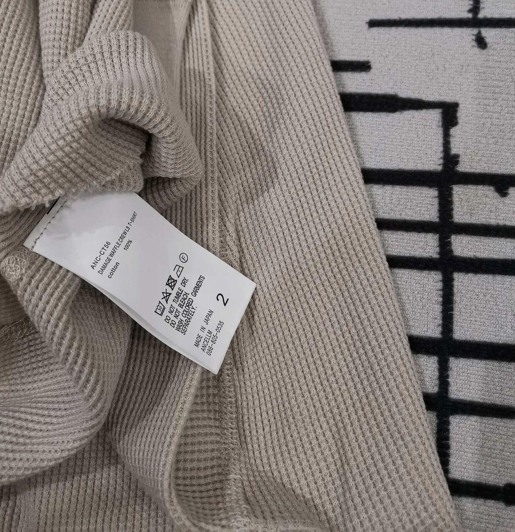 ANCELLM ガーデン トップス カットソー Tシャツ ２