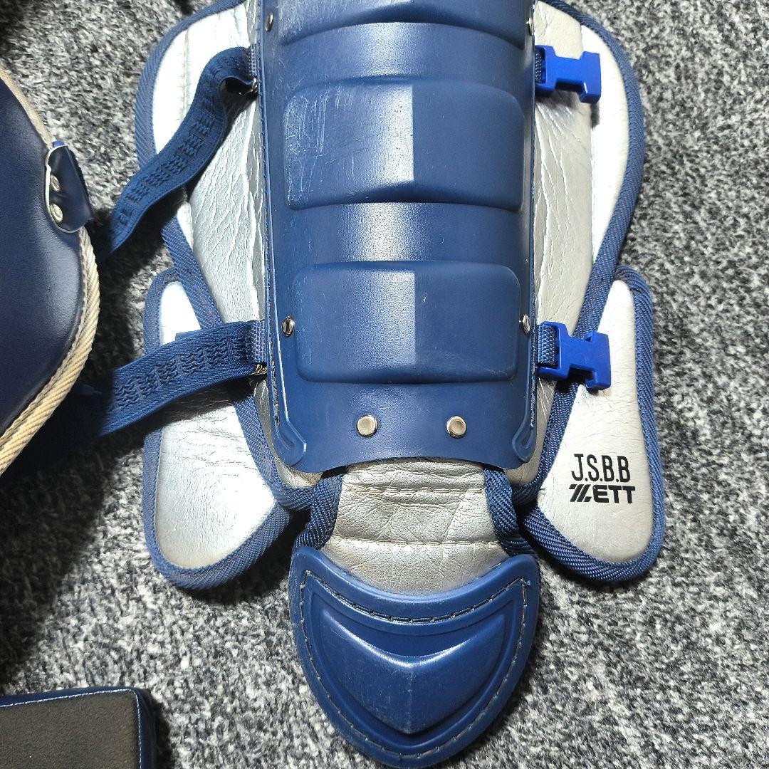 べ*様 美品　ZETT ゼット　キャッチャー防具　セット　軟式用