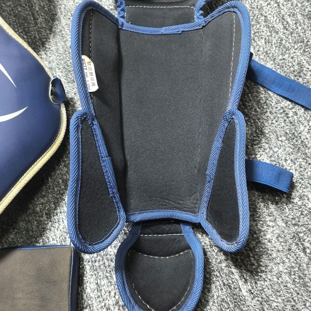 べ*様 美品　ZETT ゼット　キャッチャー防具　セット　軟式用