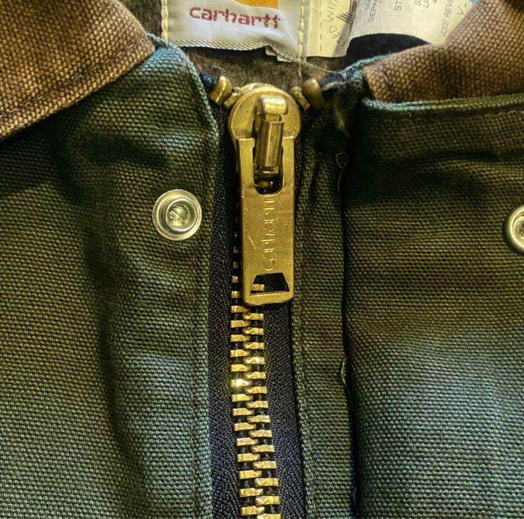 USA製 90's Carhartt/カーハート カバーオール カーキ