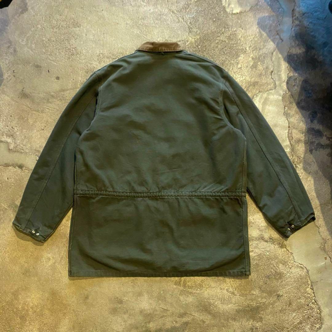 USA製 90's Carhartt/カーハート カバーオール カーキ