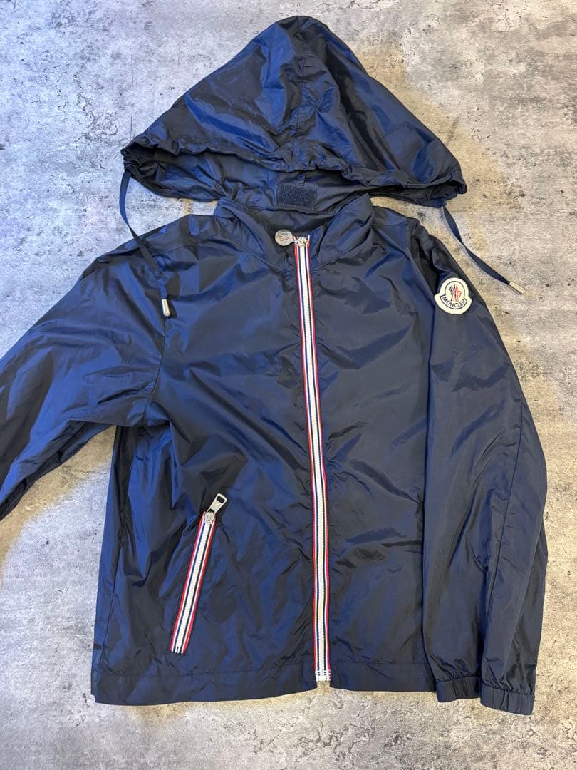 MONCLER ネイビー フード付きジャケット