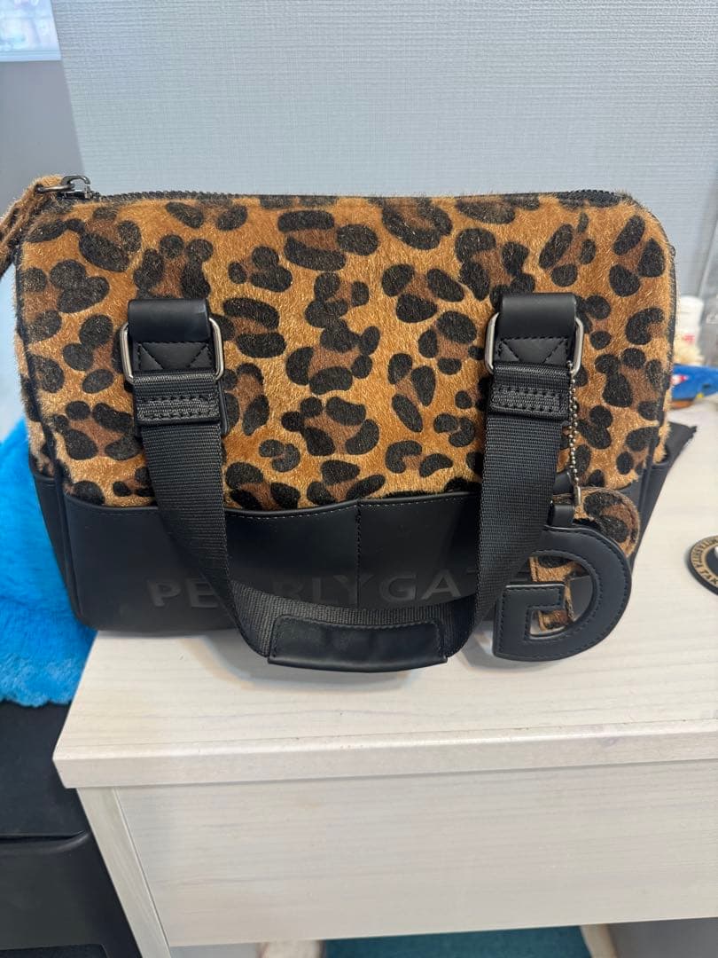 PEARLY GATES ヒョウ柄バッグ