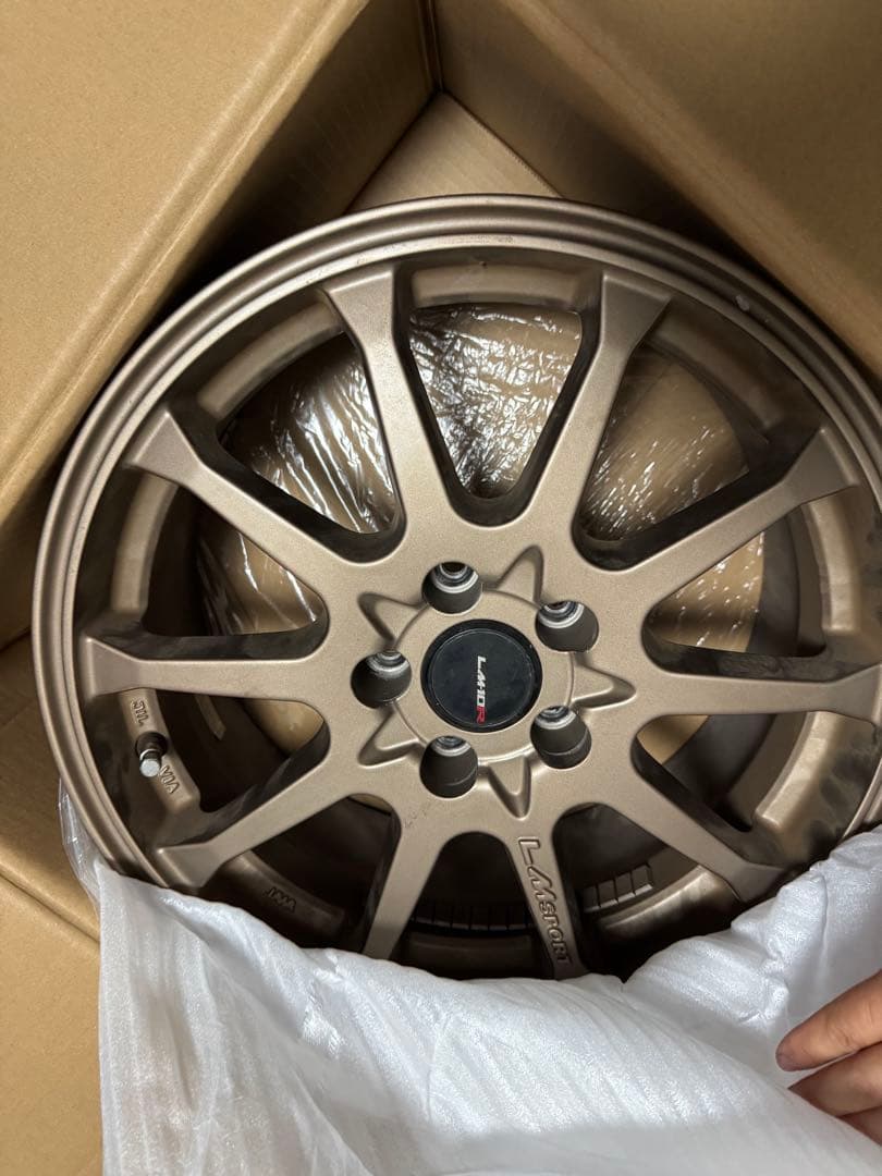 レアマイスターエルエムスポーツ10R pcd100 5H 16インチ