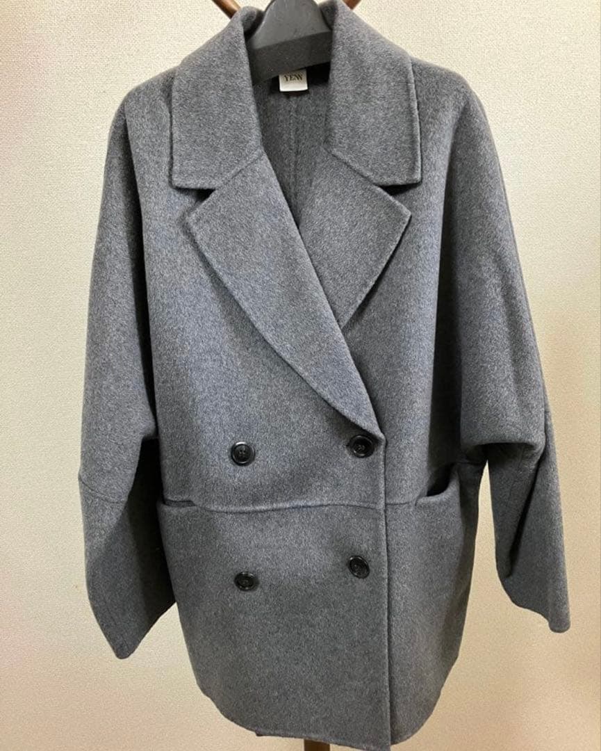 【タグ付き】YENN イエン　ダブルフェイスピーコート