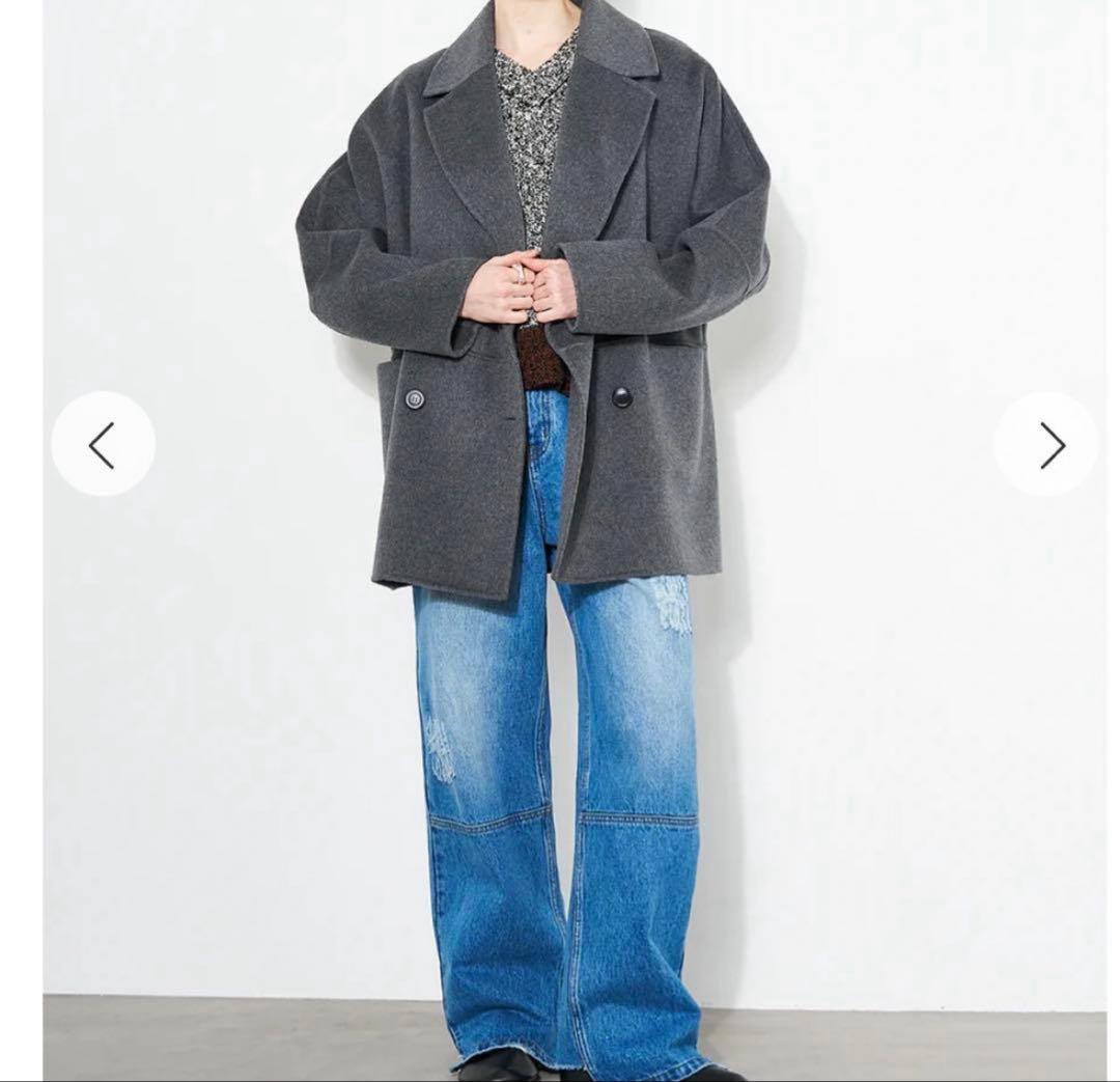 【タグ付き】YENN イエン　ダブルフェイスピーコート