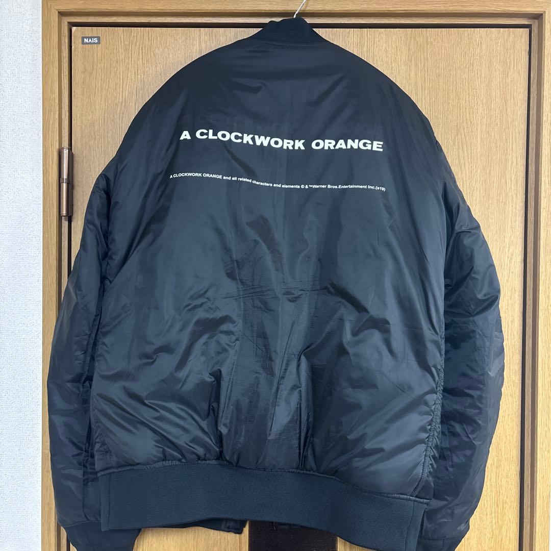 19aw アンダーカバー × 時計じかけのオレンジ MA1