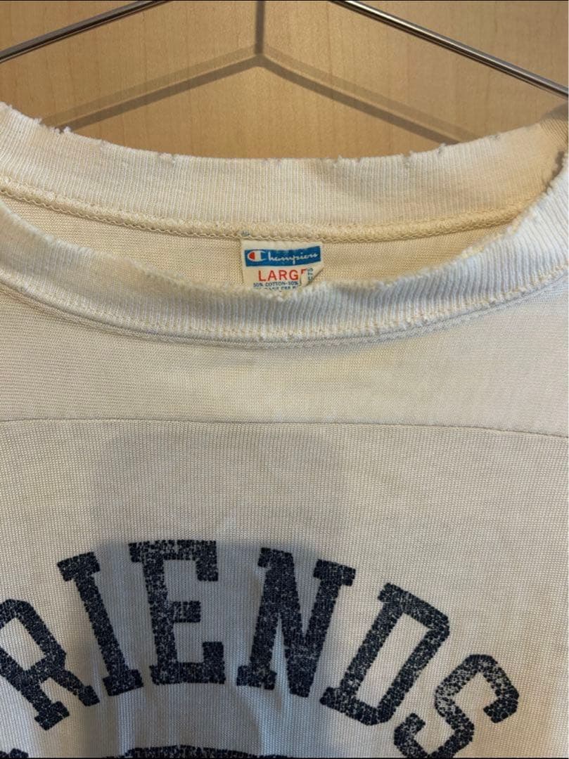 70s チャンピオン フットボールTシャツ バータグ USA製