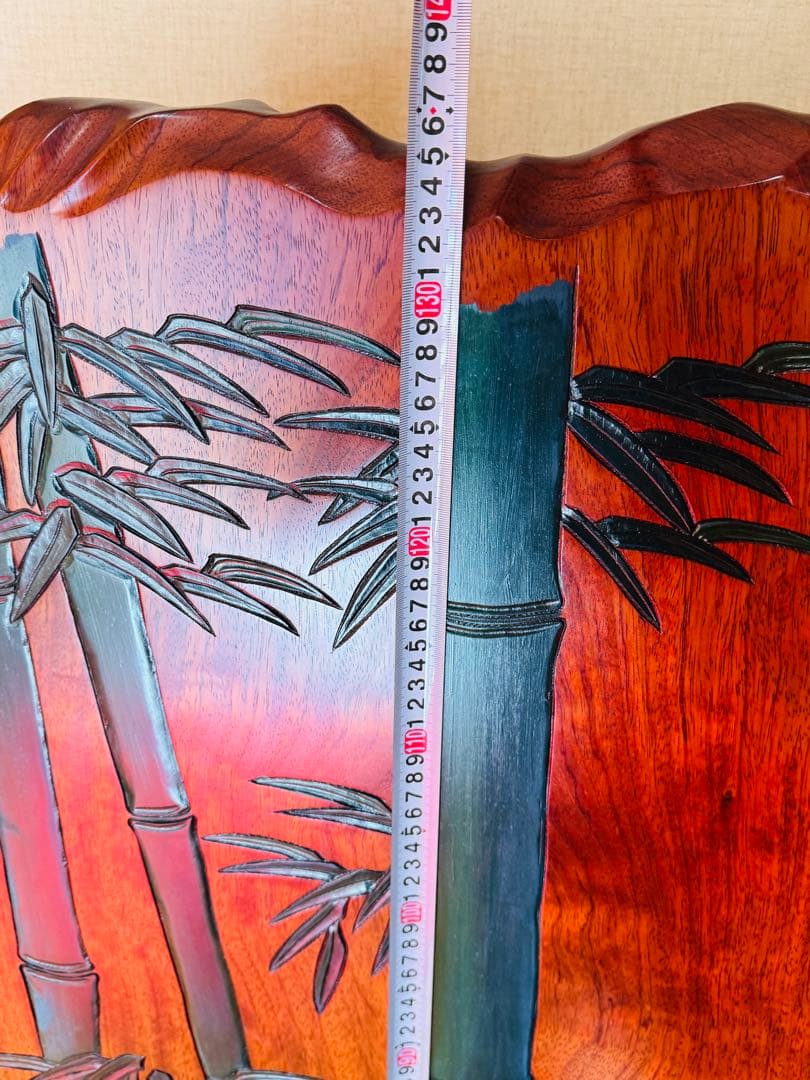 天然木 一枚板 重厚衝立て 和製ビンテージ 美品 楠の木 一枚板 パーテーション