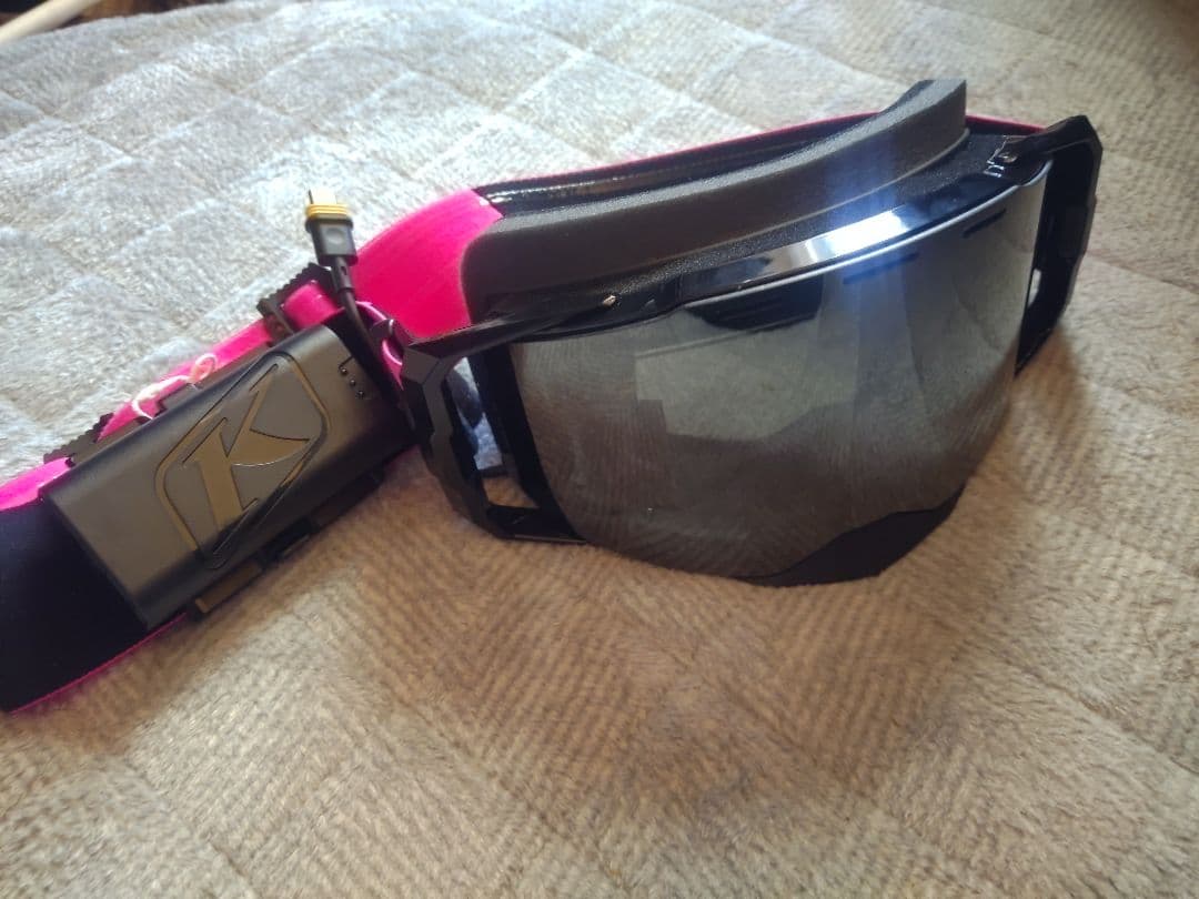 Klim 電熱ゴーグル(ピンク)／EDGE EFIRE GOGGLE