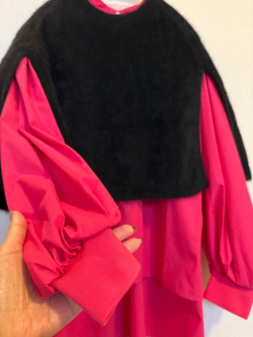 最終お値下げ☆BEARDSLEY「ポンチョ」と「シャツ」のセット