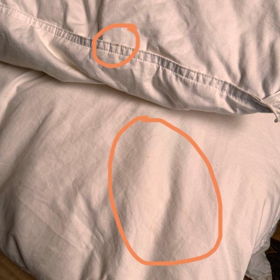 【期間限定】無印良品 掛け布団 ダブル　羽毛布団　ダウン　フェザー