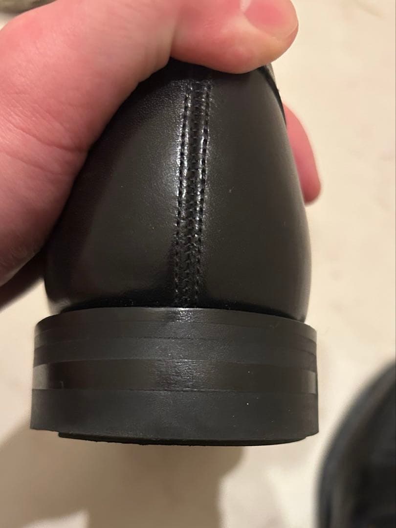 【美品】HARROGATE ブラックローファー