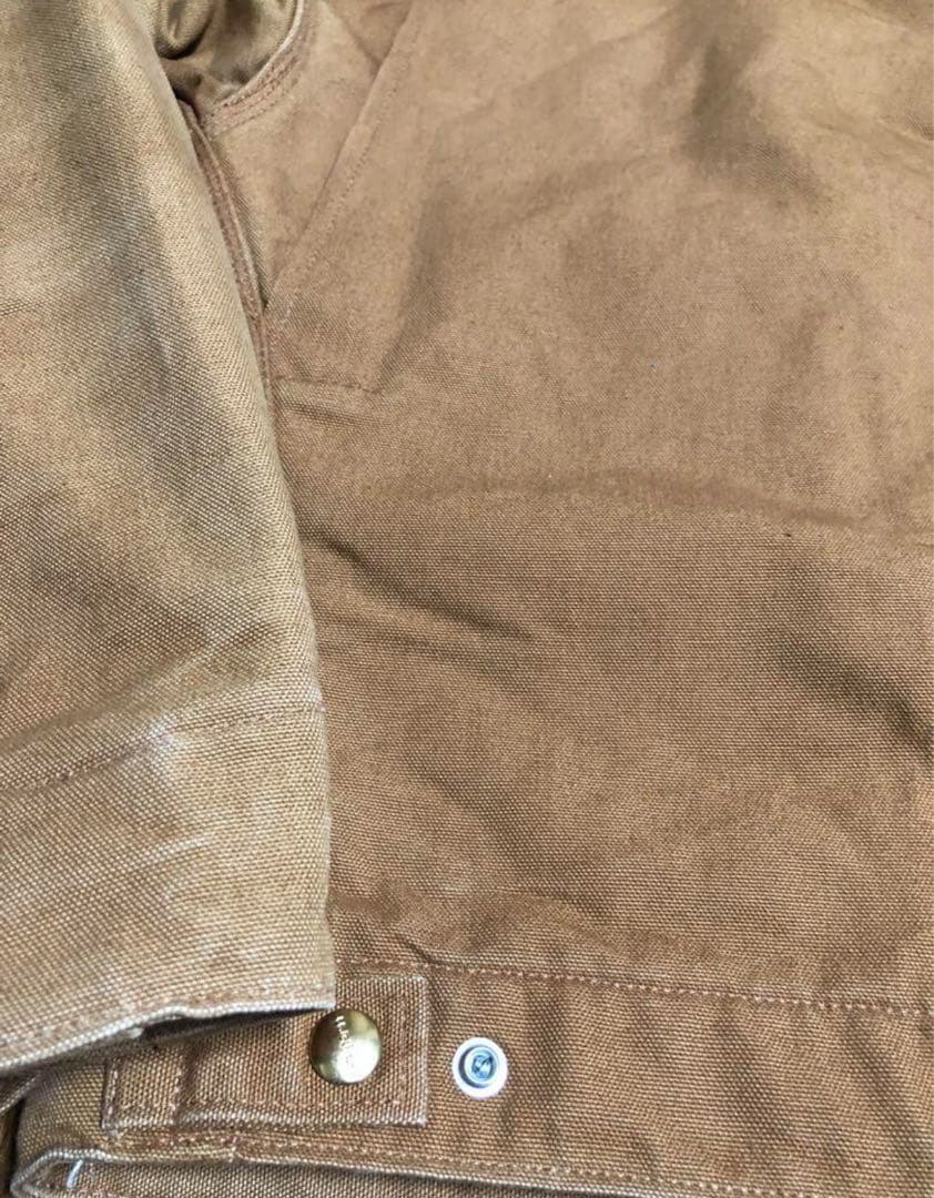 ◆希少サイズS◆USA製 ダック デトロイトジャケット ◆カーハート ブラウン茶