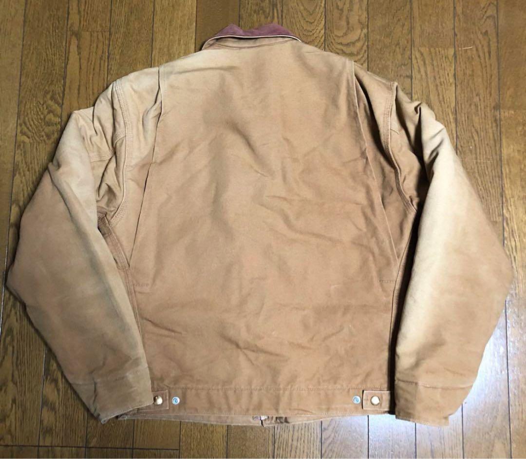 ◆希少サイズS◆USA製 ダック デトロイトジャケット ◆カーハート ブラウン茶