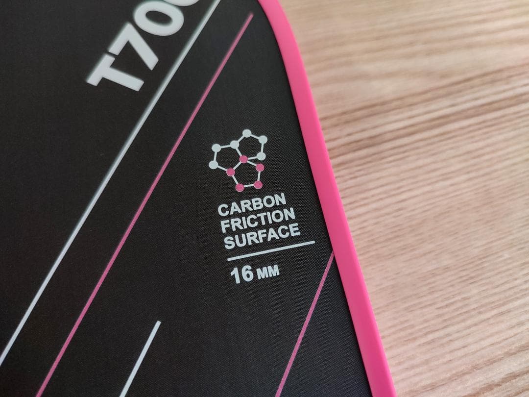 2個セット ピックルボール パドル T700生カーボン ピンク 青 カバー付き