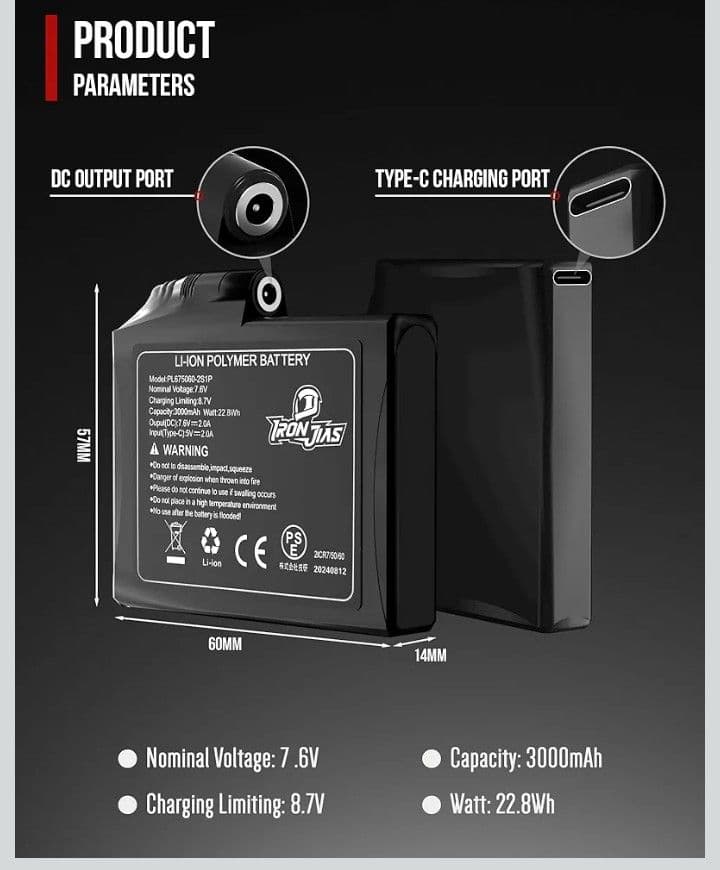 電熱グローブ新品、アイロンジャス、IRONJIAS、送料込み、最新版、XL