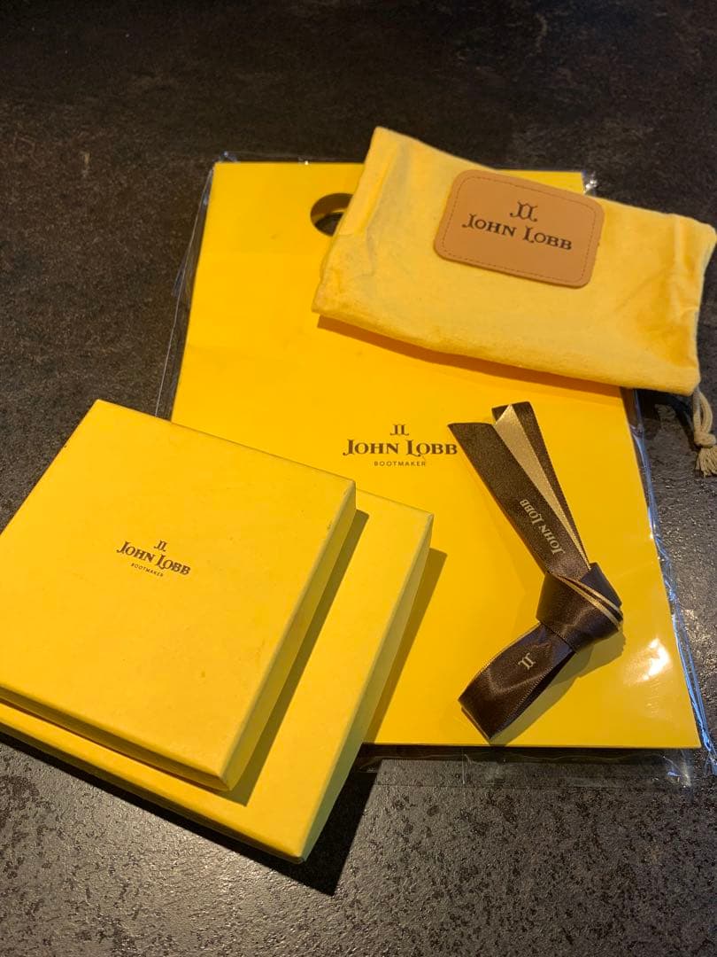 JOHN LOBB 二つ折りレザーウォレット&レザーパース