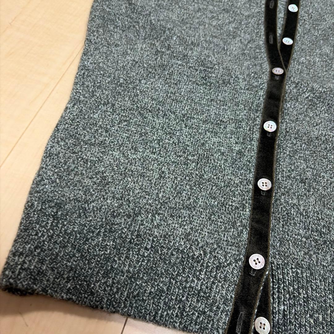 タグなし新品　マドモアゼルノンノンパパス　ニットベスト　毛　シルク　アンゴラ他