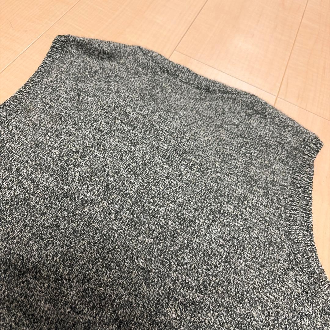 タグなし新品　マドモアゼルノンノンパパス　ニットベスト　毛　シルク　アンゴラ他