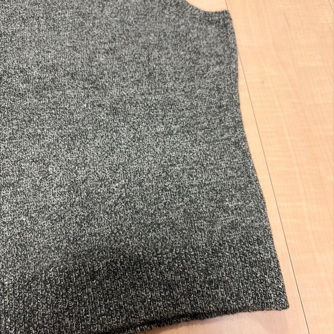 タグなし新品　マドモアゼルノンノンパパス　ニットベスト　毛　シルク　アンゴラ他