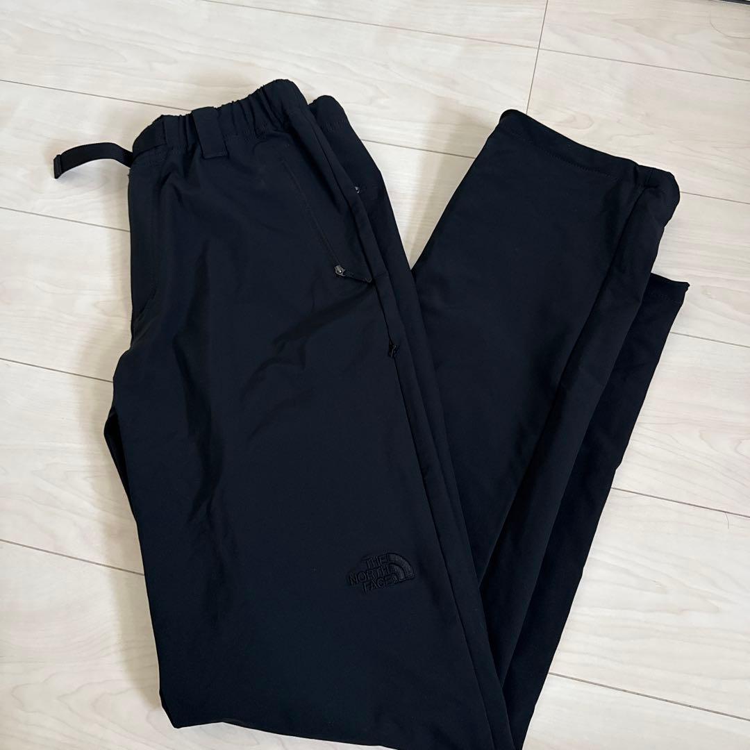 ノースフェイス ブラックバーブパンツ　レディースXL ウエスト調整機能付き